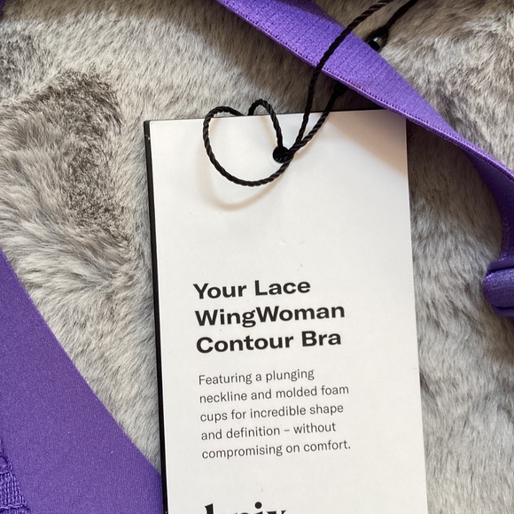 NWT Knix 2 Wingwomen bras bundle size 5 periwinkle and berry - Picture 5 of 13